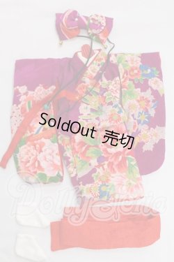 画像1: 幼SD/OF:着物セット:ほっぺこ堂様製 I-26-05-28-238-KD-ZI