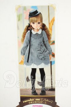 画像1: ruruko ae [A line]/リボンのワンピース Y-26-04-29-234-WT-ZY