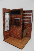 【SALE】1/10ドール?/ドールハウス(撮影部屋/レンガ) I230716-1098-ZI