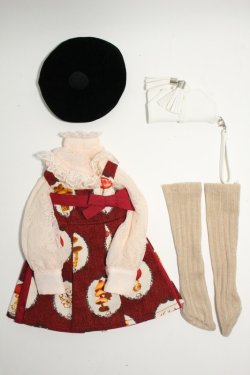 画像1: MDD/OF:ジャンパースカート衣装セット(dollheart製) Y-23-08-02-106-YB-ZY