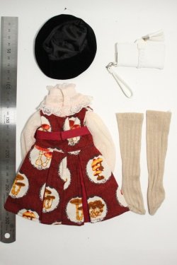 画像2: MDD/OF:ジャンパースカート衣装セット(dollheart製) Y-23-08-02-106-YB-ZY