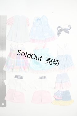 画像2: 22ｃｍ〜24ｃｍドール/OF:衣装セット(青&ピンク系) Y-23-09-20-007-YB-ZY