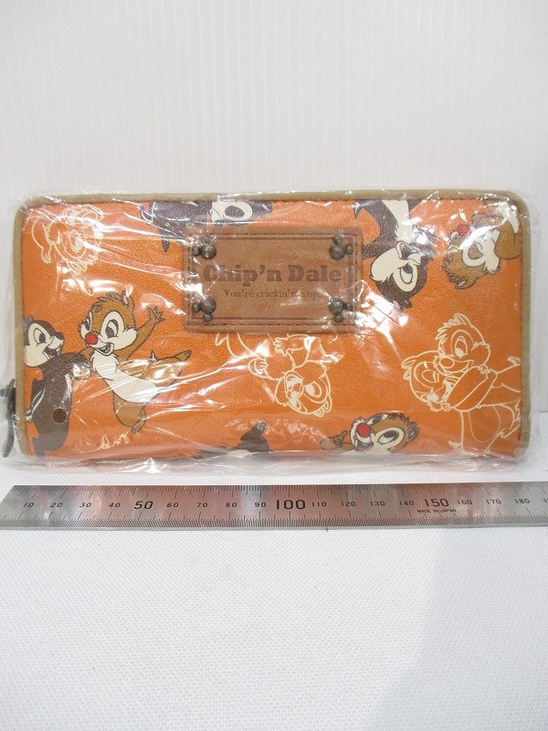 Y 021 ディズニー 長財布 チップ デール ドーリーテリア