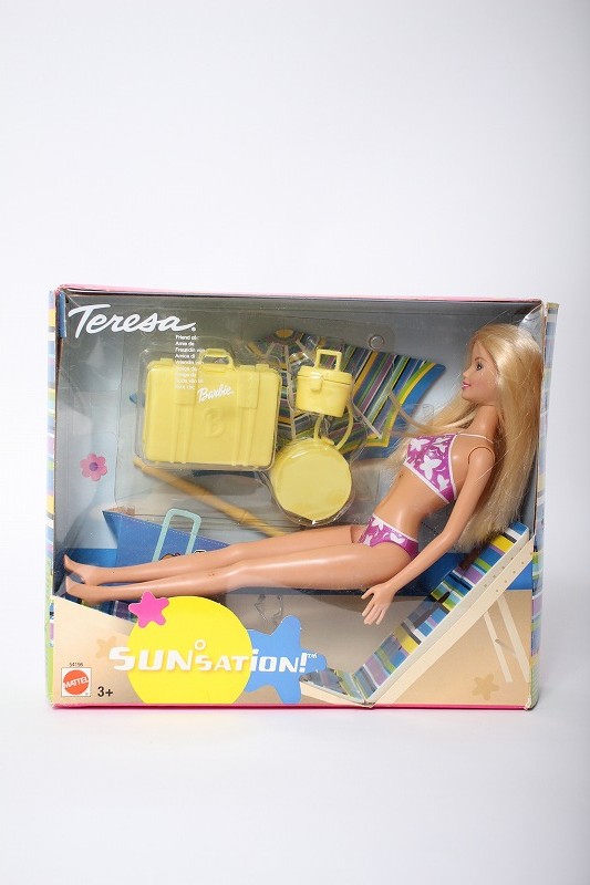 Y211117-144 Barbie/バービー水着ボディ+テレササンセーション箱 
