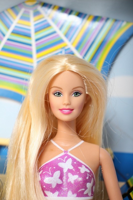 Y211117-144 Barbie/バービー水着ボディ+テレササンセーション箱 