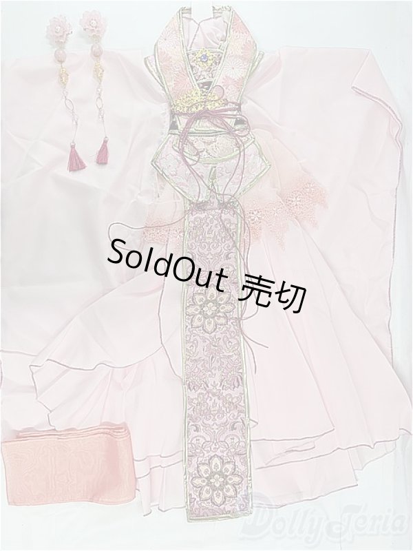 画像1: SD13G/OF:衣装セット　PureDrop様製/中華風ドレスセット I-25-11-16-126-KD-ZI (1)