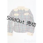 画像: SDGｒ/OF：シャツ/1/3　60ｃｍ　BJD　MJD　衣装　ドール用 I-25-11-30-123-KD-ZI