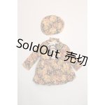 画像: MSD&SDM/OF：花柄ワンピース＆帽子＆パニエ U-24-04-03-093-NY-ZU