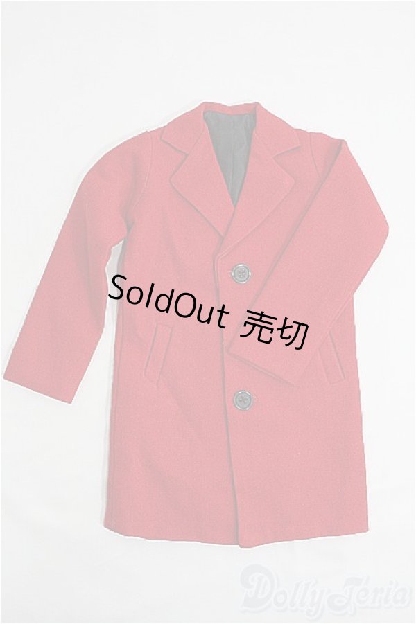 画像1: 70ｃｍドール/OF チェスターコート(Red) I-25-03-23-3071-TO-ZI (1)