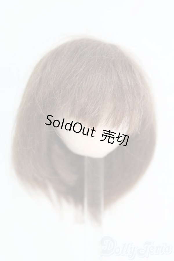 画像1: 4.5〜5inch/ウィッグ(Bob)：mudoll製/インチ　BJD　MJD　ドール用 I-25-07-06-3015-TO-ZI (1)