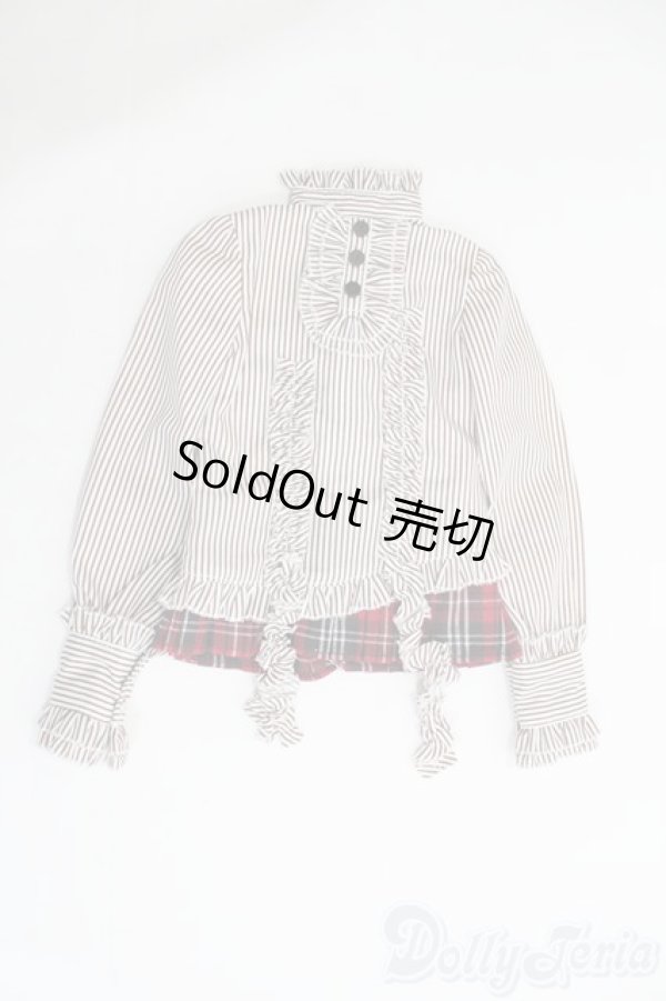 画像1: SD13BOY/OF ストライプシャツ/1/3　65ｃｍ　BJD　MJD　衣装　ドール用 I-25-07-06-3051-TO-ZI (1)