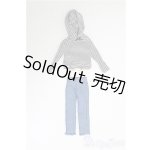 画像: 1/6(22cm)ドール/OF ボーダーパーカー衣装セット I-25-01-12-2157-TO-ZI