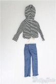 画像2: 1/6(22cm)ドール/OF ボーダーパーカー衣装セット I-25-01-12-2157-TO-ZI (2)