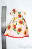 画像2: 1/6(27cm)ドール/OF ひまわり柄ワンピース I-25-04-06-2116-TO-ZI (2)