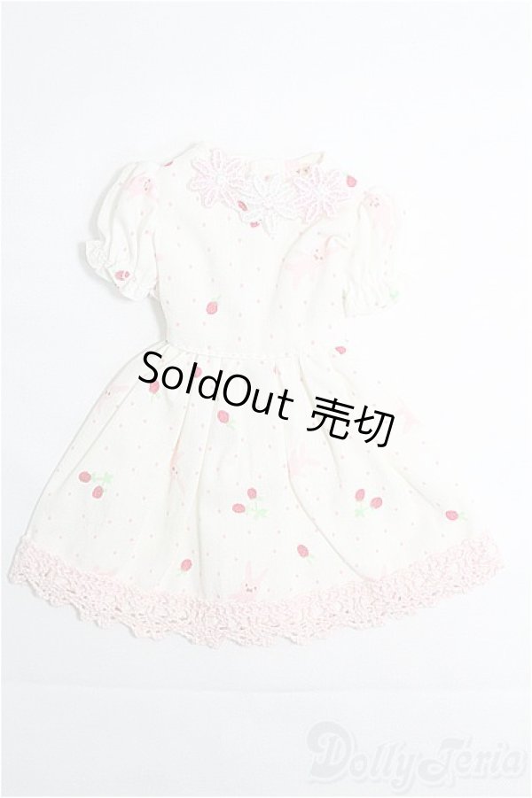 画像1: 1/6(22cm)ドール/OF ワンピース(さくらんぼ柄)/ I-25-11-30-428-TO-ZI (1)