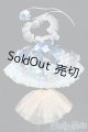 画像: 1/6ドール(27cm)/OF ドレスセット(青ｘ薔薇) I-25-01-19-2137-TO-ZI