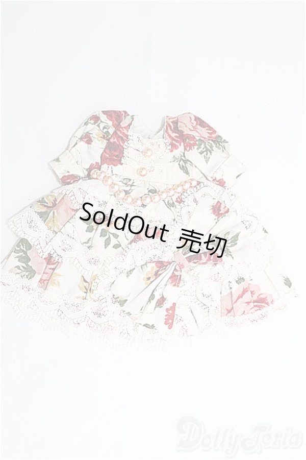 画像1: 1/6(22cm)ドール/OF フリルワンピース(リボン) I-25-04-13-2122-TO-ZI (1)