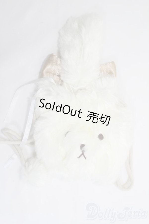 画像1: 1/6ドール/ウサギおくるみ：MERVY DOLL製 I-25-06-29-3141-TO-ZI (1)