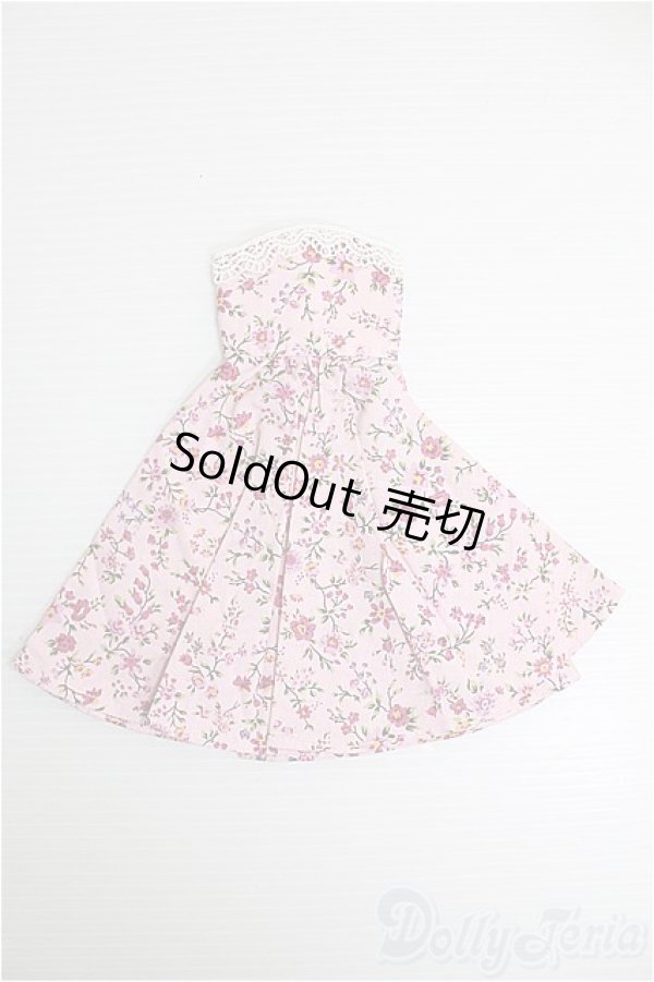 画像1: 【SALE】30ｃｍドール/OF ワンピース(花柄) I-24-11-03-2122-TO-ZI (1)