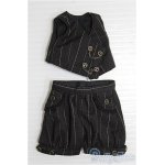 画像: 【SALE】キキポップ/OF きのこプラネット：LOVERS SMILEベスト&ショートパンツセット I-24-11-24-1120-TO-ZI
