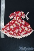 画像2: 27〜30cmドール/OF 花柄ワンピース I-25-01-19-2136-TO-ZI (2)