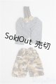 画像: 14〜15cmドール/OF：パンツ2点セット/ I-25-08-10-340-TN-ZI