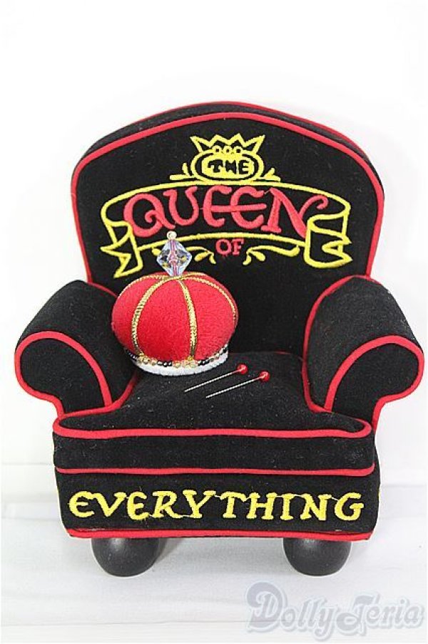 画像1: 【SALE】Mary Engelbreit Pincushion Black Chair I-24-10-06-1128-TO-ZI (1)