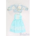 画像: 【SALE】リカちゃん/OF 水色ワンピース+花柄ボレロ I-24-11-17-3143-TO-ZI
