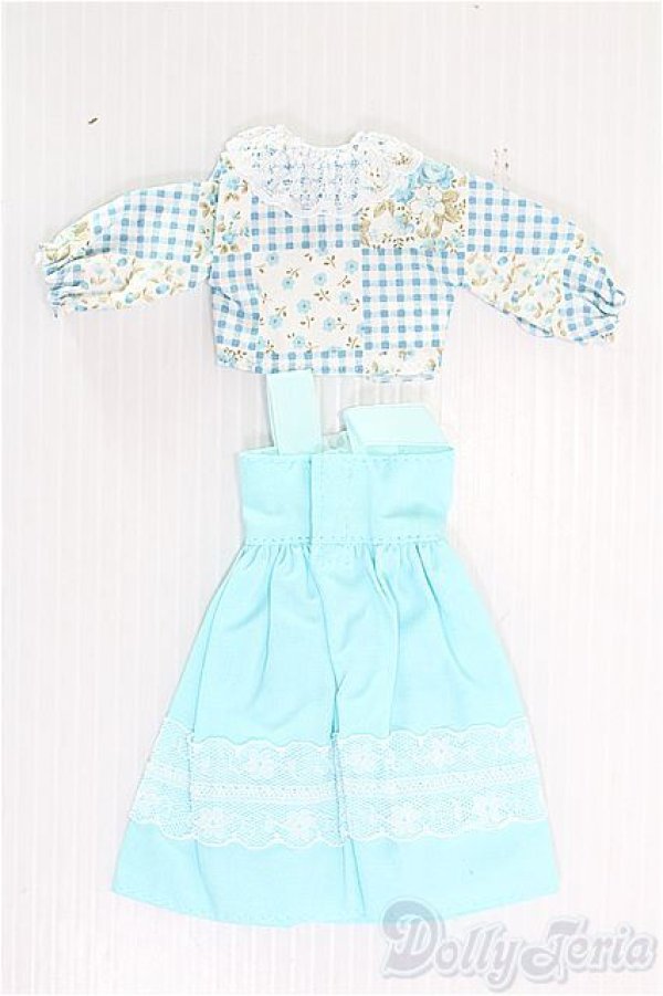 画像2: 【SALE】リカちゃん/OF 水色ワンピース+花柄ボレロ I-24-11-17-3143-TO-ZI (2)