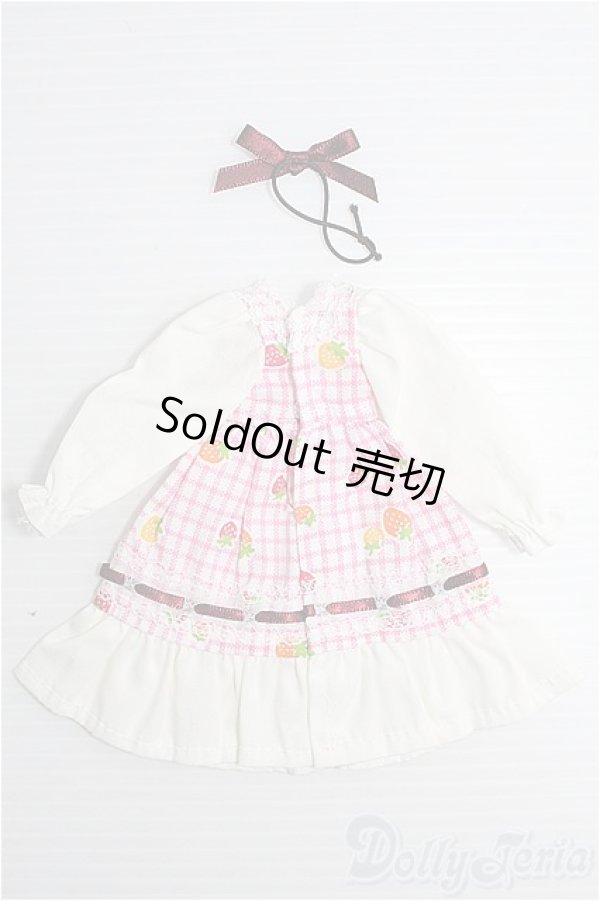 画像2: 1/6ドール(22cm)/OF ワンピース(苺)/ I-25-11-30-460-KD-ZI (2)