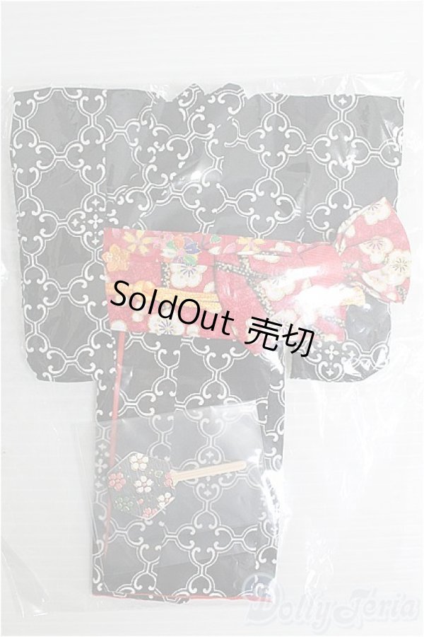 画像1: 【SALE】1/6ドール(22-25cm)/OF 着物セット(和柄) I-24-11-03-2150-TO-ZI (1)