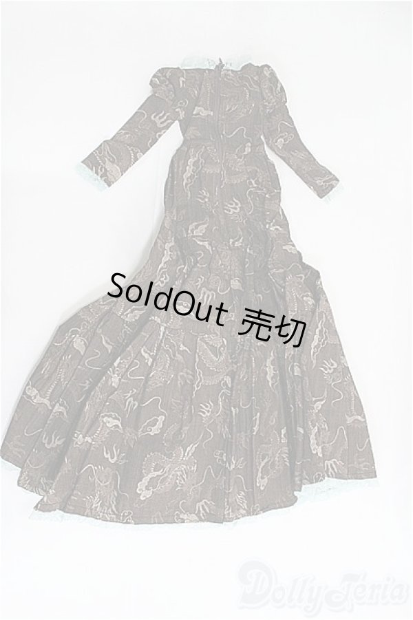画像2: 60cm/OF：ドレス：茶色 I-25-03-02-2090-TO-ZI (2)