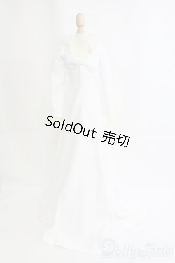 画像1: 50ｃｍドール/OF ドレス(白) I-25-04-27-2072-TO-ZI (1)