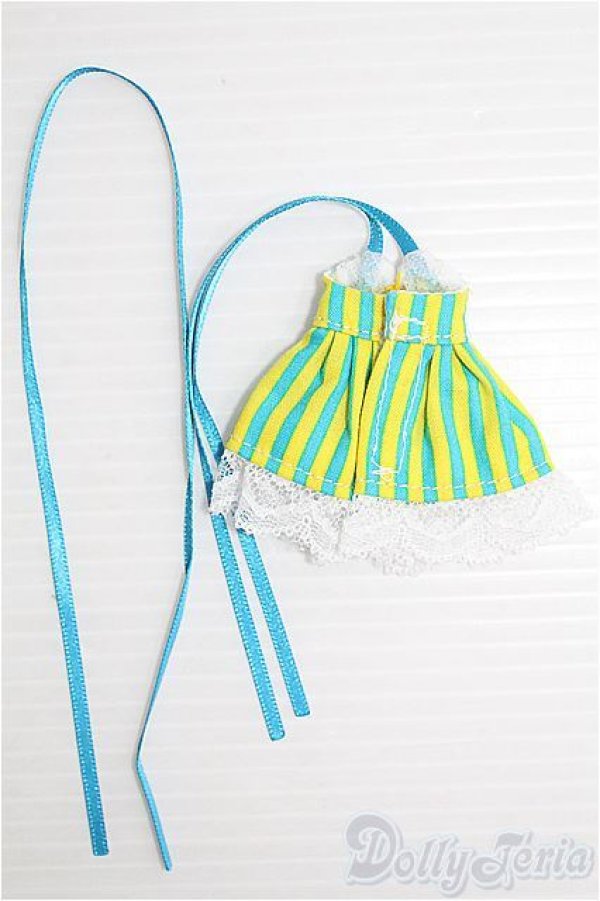 画像2: 【SALE】オビツ11/OF ストライプ肩紐ワンピ I-25-02-02-2125-TO-ZI (2)