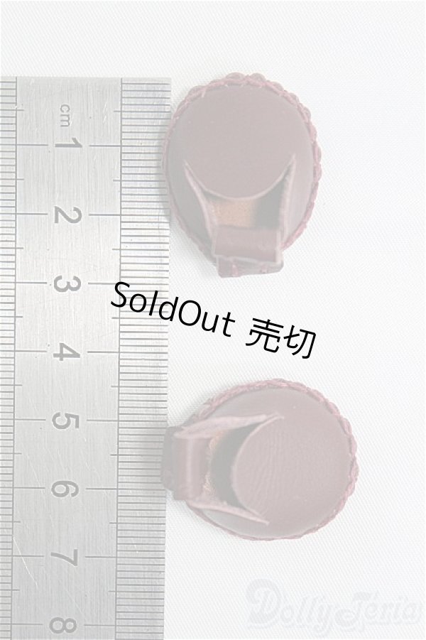 画像2: 1/6ドール(22cm)/シューズ(ワインレッド) I-25-02-09-3142-TO-ZI (2)