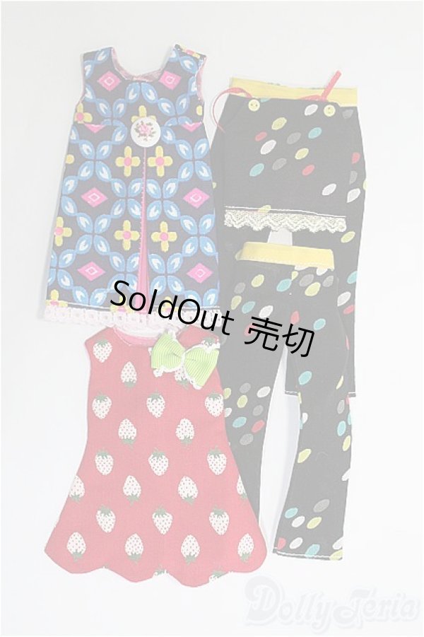 画像1: Blythe/OF 衣装セット/ I-25-09-28-298-TN-ZI (1)