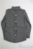画像1: 【SALE】SDGrBOY/OF シャツ(モノクロ) I-25-02-09-3033-TO-ZI (1)