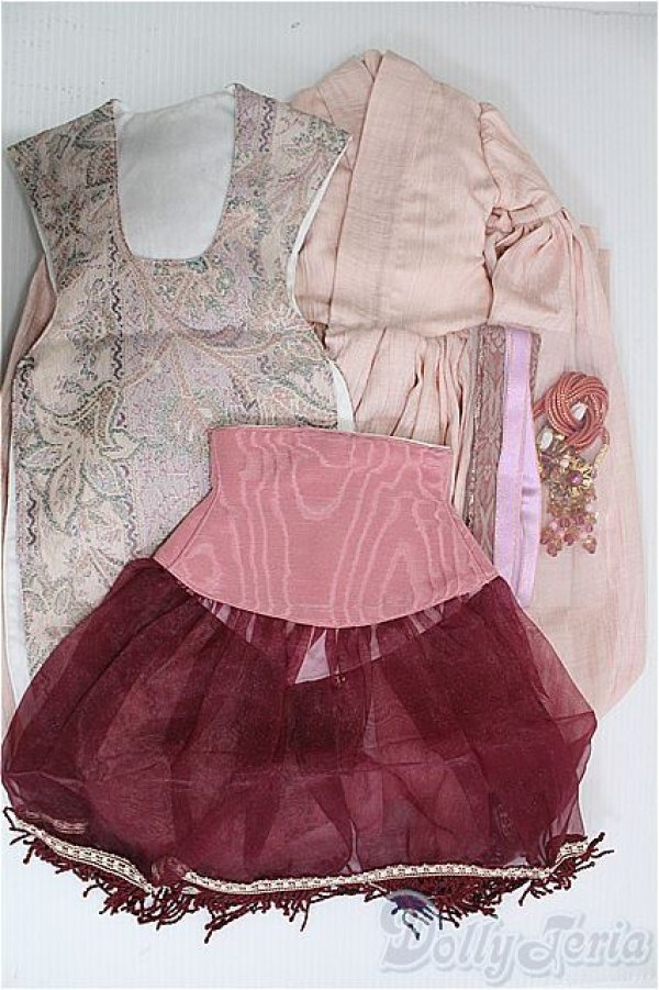 画像1: 【SALE】70cmドール/OF ドレスセット I-24-12-01-2099-TN-ZI (1)