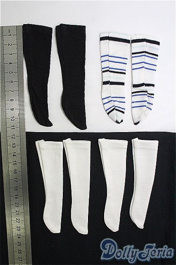 画像2: 30cmドール/OF ソックス4点 I-25-02-23-3115-TO-ZI (2)