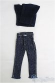 画像2: 22ｃｍ〜24ｃｍドール/OF：ディーラー製デニム衣装セット I-25-02-23-3102-TN-ZI (2)