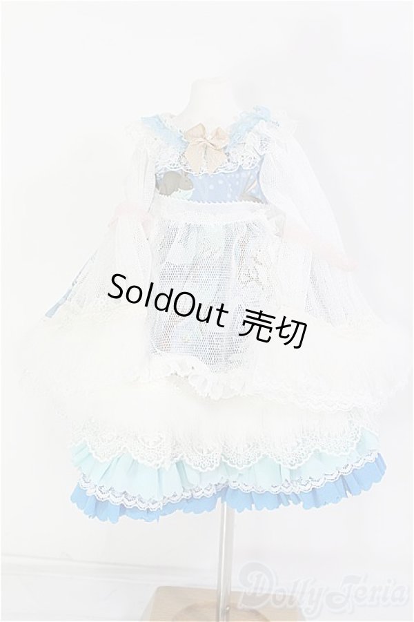 画像1: 【SALE】LUTS/BDF：うさぎドレスセット I-24-11-10-3110-TO-ZI (1)