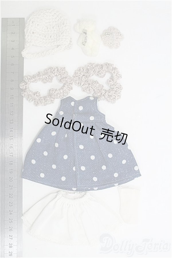 画像2: 1/6ドール/OF ワンピースセット(ドット) I-25-07-27-266-TO-ZI (2)
