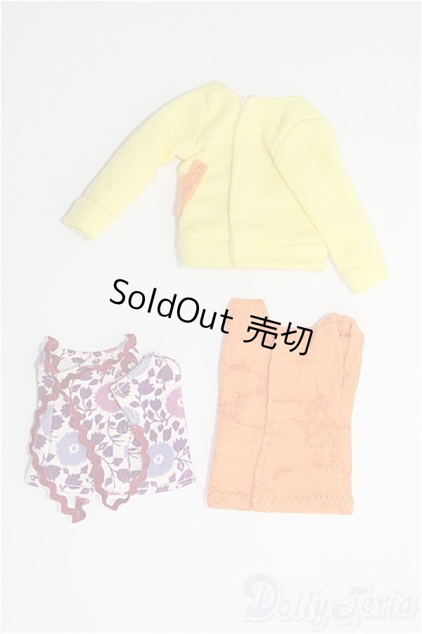 画像2: 1/6サイズ(22cm)/OF：トップス3点セット I-25-02-09-3092-TO-ZI (2)