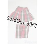 画像: 40cmドールサイズ/OF チェックボトムス2点セット I-25-06-08-2080-TN-ZI