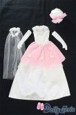 画像1: 【SALE】ジェニー/OF タカラ製ウェディングドレスセット(白ピンク) I-24-11-10-3130-TO-ZI (1)