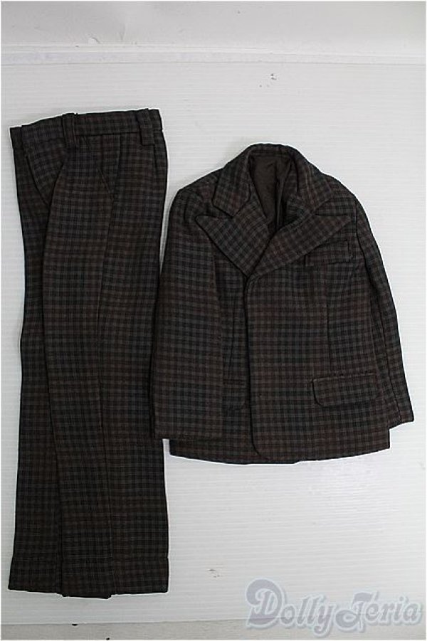 画像1: 【SALE】SD13BOY/OF スーツセット(茶ｘ紺) I-24-11-24-2046-TO-ZI (1)