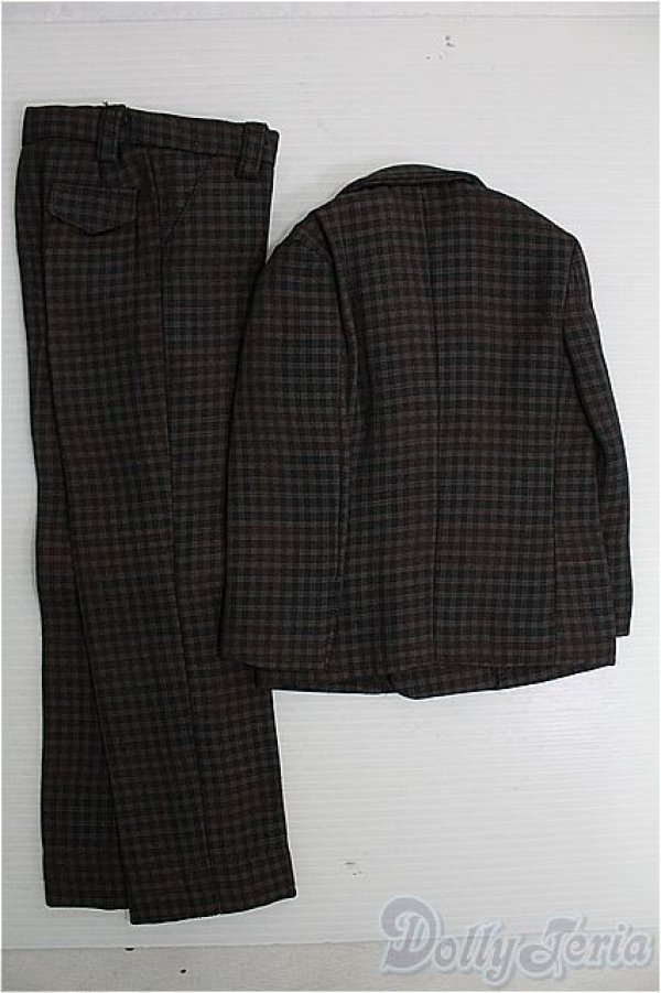 画像2: 【SALE】SD13BOY/OF スーツセット(茶ｘ紺) I-24-11-24-2046-TO-ZI (2)