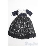 画像: 【SALE】1/6ドール(22cm)/OF ワンピースセット(ドットxレース) I-24-12-08-2139-TO-ZI