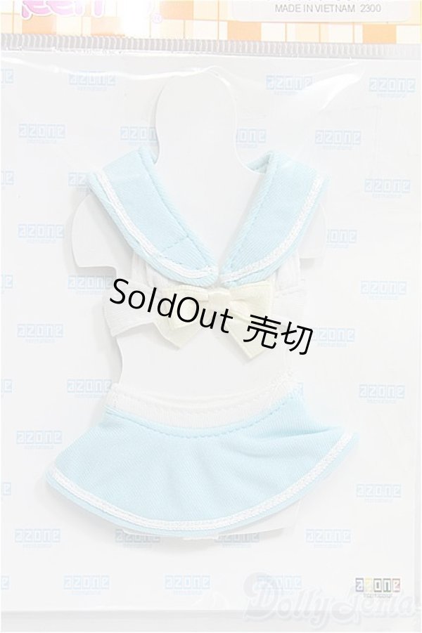 画像1: 【SALE】PNS/OF セーラービキニセット(ホワイトｘライトブルー) I-24-11-24-1123-TO-ZI (1)