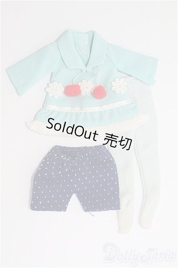 画像1: 1/6ドール(20cm)/OF 衣装セット(水色) I-25-01-12-3158-TO-ZI (1)